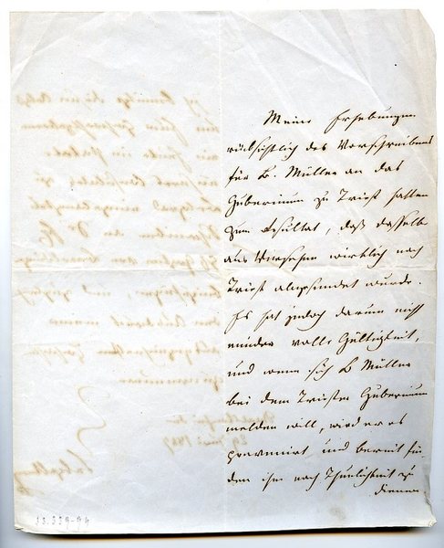 Eigenh. Brief mit U.