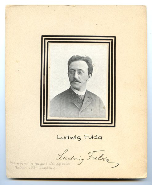 Albumblatt mit eigenh. U.