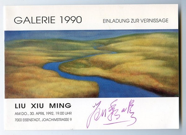 Billett mit eigenh. U.