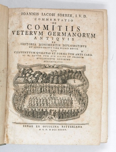 Commentatio de comitiis veterum Germanorum antiquis ex historia monimentis diplomatibus …