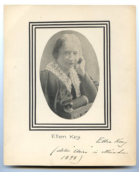 Albumblatt mit eigenh. U.