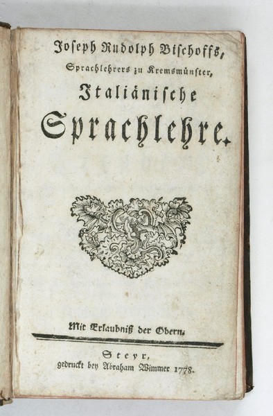 Italiänische Sprachlehre.
