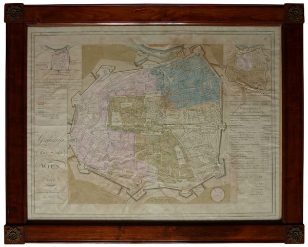 Grundriss der Stadt Wien 1812.
