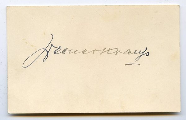 Albumblatt mit eigenh. U.