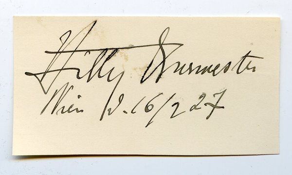 Albumblatt mit eigenh. U.