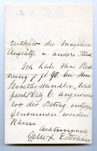 2 eigenh. Briefe mit U.