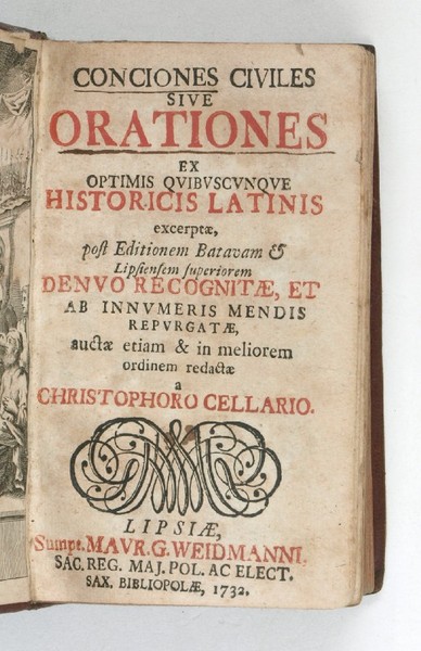 Conciones civiles sive orationes ex optimis quibuscunque historicis latinis excerptae, …