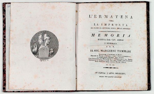 L'Ermatena ossia la impronta da darsi al gettone della Regal …