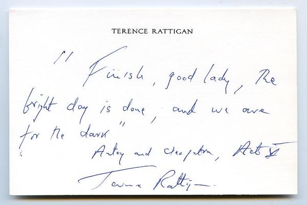 Eigenh. Albumblatt mit U.