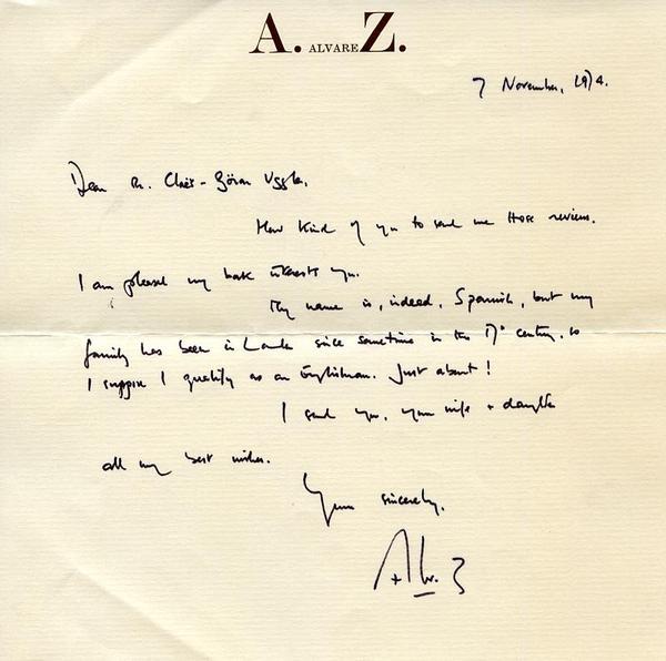 Autograph letter signed.