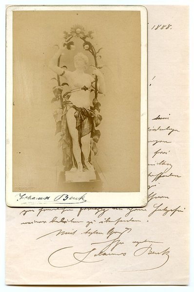 Eigenh. Brief mit U.