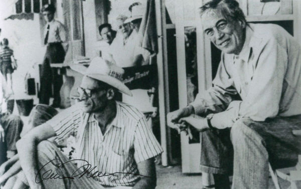 Photograph (reproduction) signed.