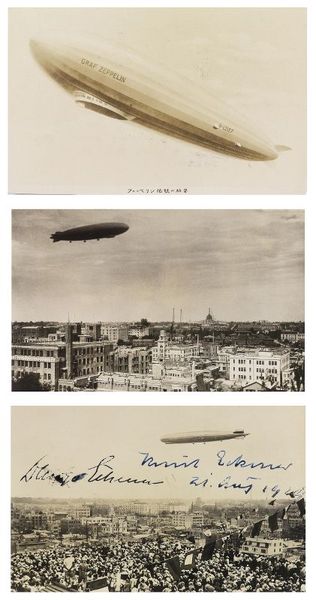 Photographie mit eigenh. Beschriftung und U.