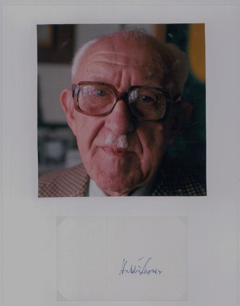 Albumblatt mit eigenh. U.