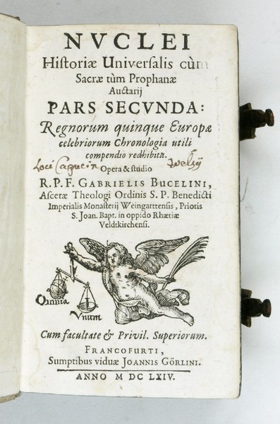 Nuclei historiae universalis pars III sive auctarii pars secunda [.]: …