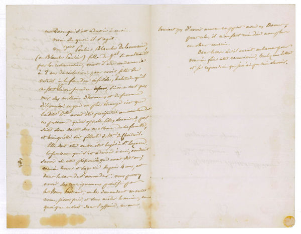 Autograph letter signed ("Béranger").