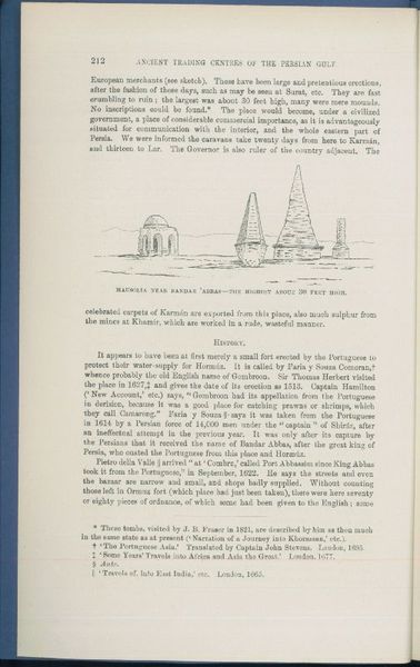 [Trading Centres of the Persian Gulf].