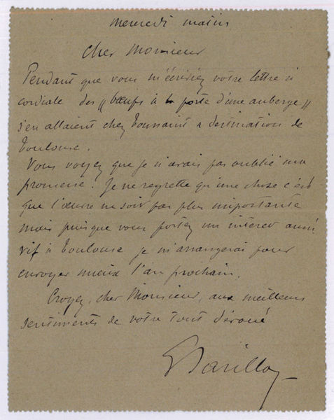 Autograph lettercard signed.