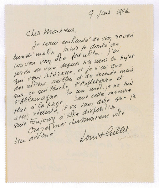 Autograph lettercard signed.