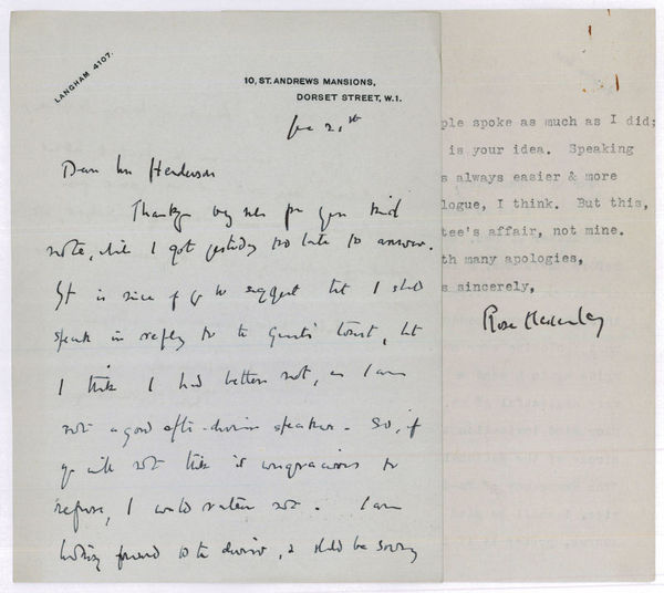 2 (1 autogr. and 1 typed) letters signed.