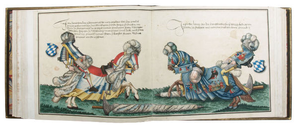 Turnier Buch Herzogs Wilhelm des Vierten von Bayern von 1510 …
