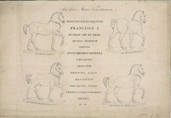 Ad Divi Marci Venetiarum Munificentiae et Aequitati Francisci I Austriae …