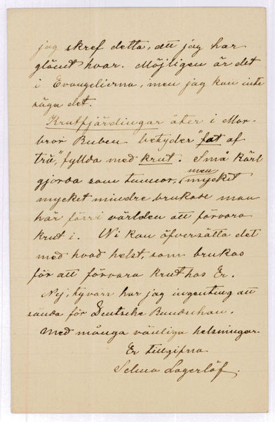 Autograph letter signed.