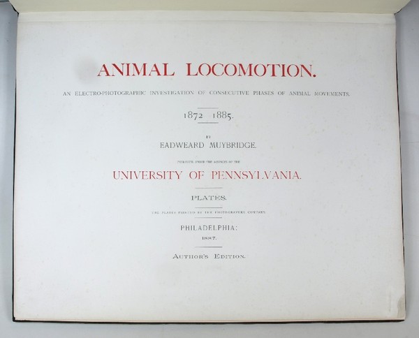 Animal Locomotion. An Electro-Photographic Investigation of Consecutive Phases of Animal …