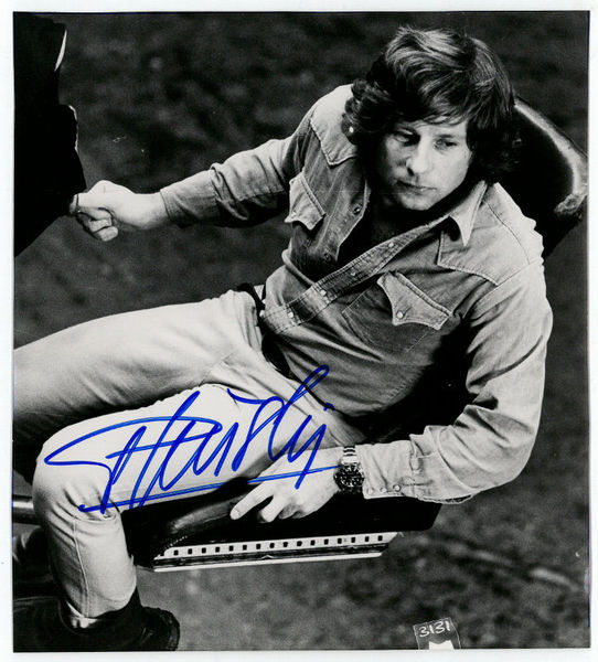 Portrait photograph signed.