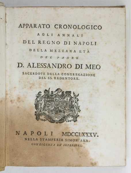 Apparato cronologico agli annali del regno di Napoli dalla mezzana …