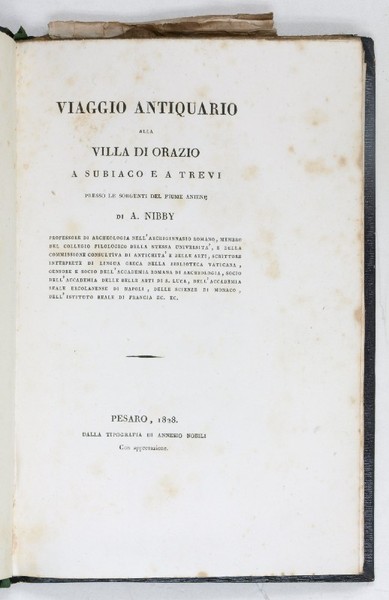 Viaggio antiquario alla Villa di Orazio a Subiaco e a …