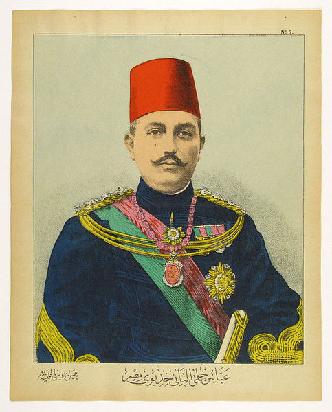 Abbas Hilmi II of Egypt.