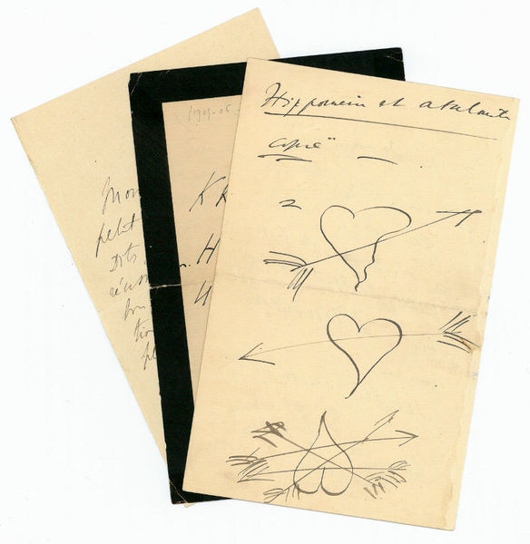 2 autograph letters.