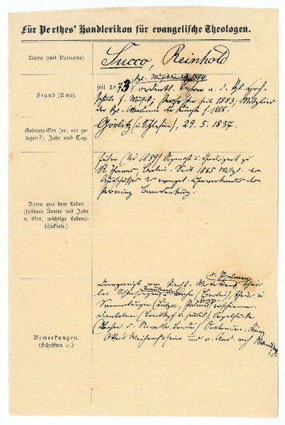 Eigenh. Schriftstück mit U.