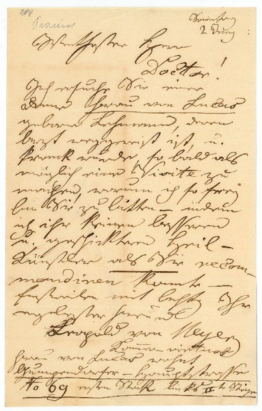 Autograph letter signed.