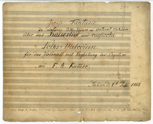 Autograph title page signed.