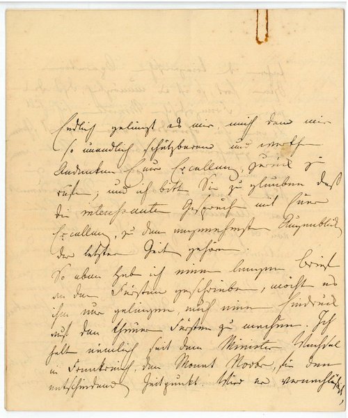 Eigenh. Brief mit U.