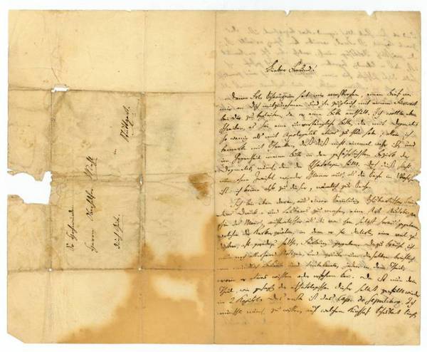 Eigenh. Brief mit U.