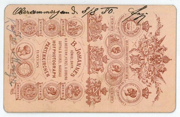 Photographie mit eigenh. U.