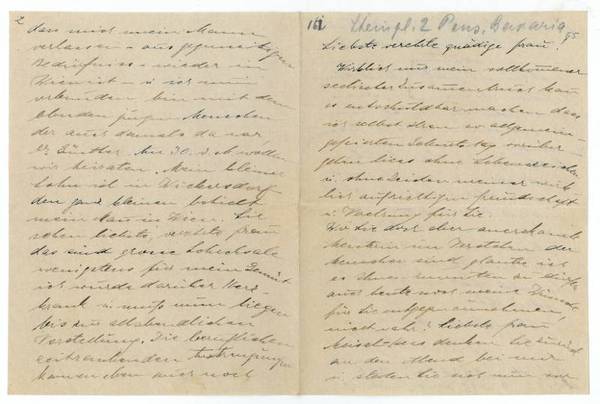 Eigenh. Brief mit U.