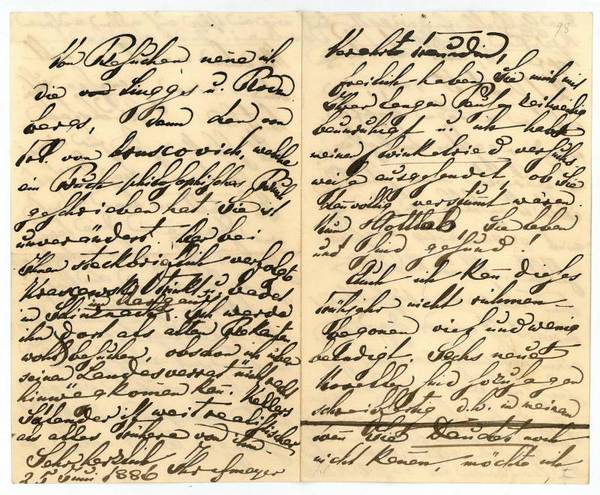 Autograph letter signed.