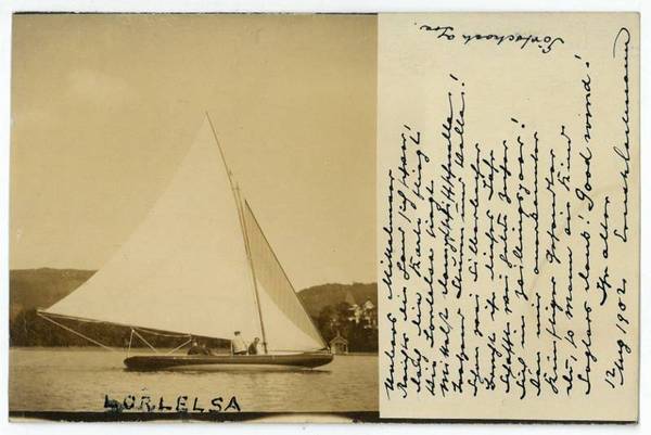 Eigenh. Postkarte m. U.