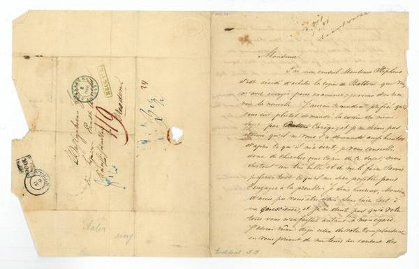 Eigenh. Brief mit U.