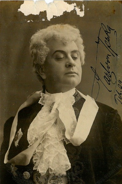 Postkarte mit eigenh. U.