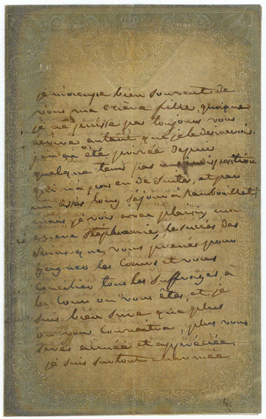 Autograph letter signed.