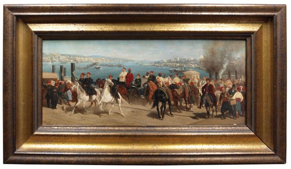 The Bosporus and Istanbul.