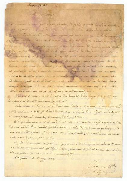 2 eigenh. Briefe mit U.