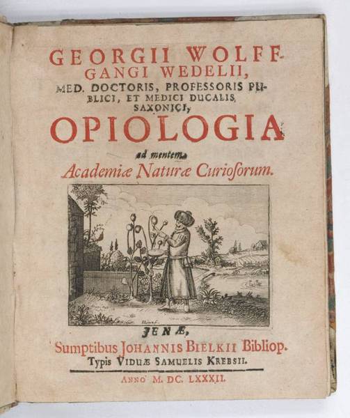 Opiologia ad mentem academiae naturae curiosorum.