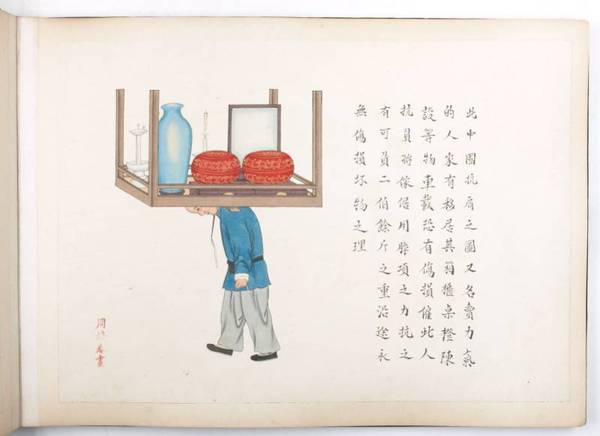 Strassen-Bilder in Peking.