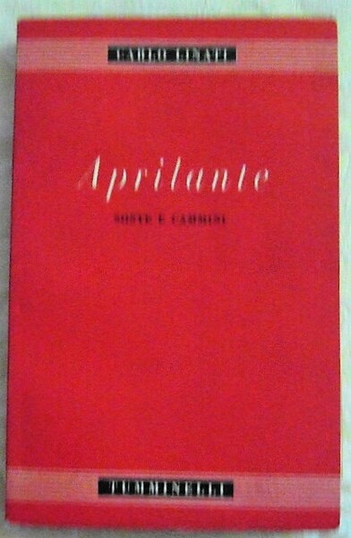 APRILANTE. SOSTE E CAMMINI.
